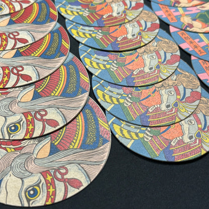 "Vintage Menko" Card Game