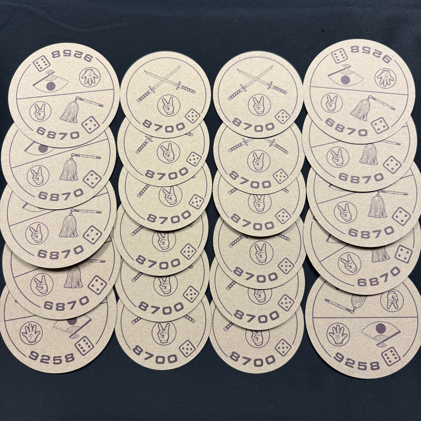 "Vintage Menko" Card Game