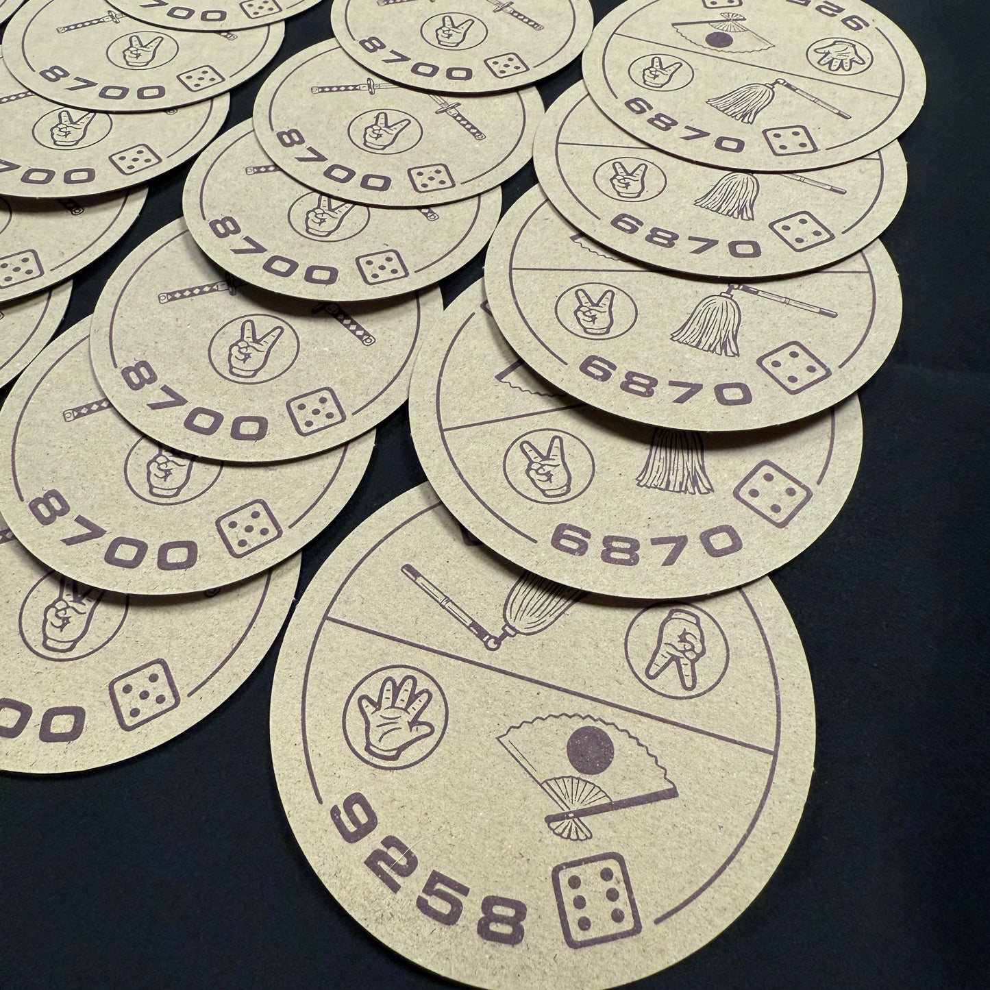 "Vintage Menko" Card Game