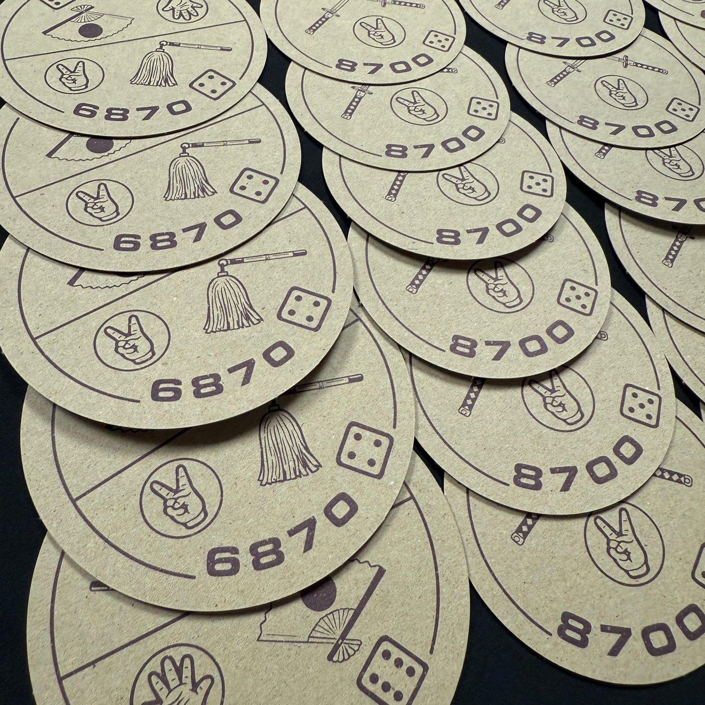 "Vintage Menko" Card Game