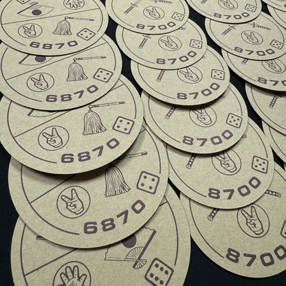 "Vintage Menko" Card Game