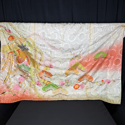"Phoenix Paradise" Formal Kimono Fabric