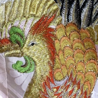 "Phoenix Paradise" Formal Kimono Fabric