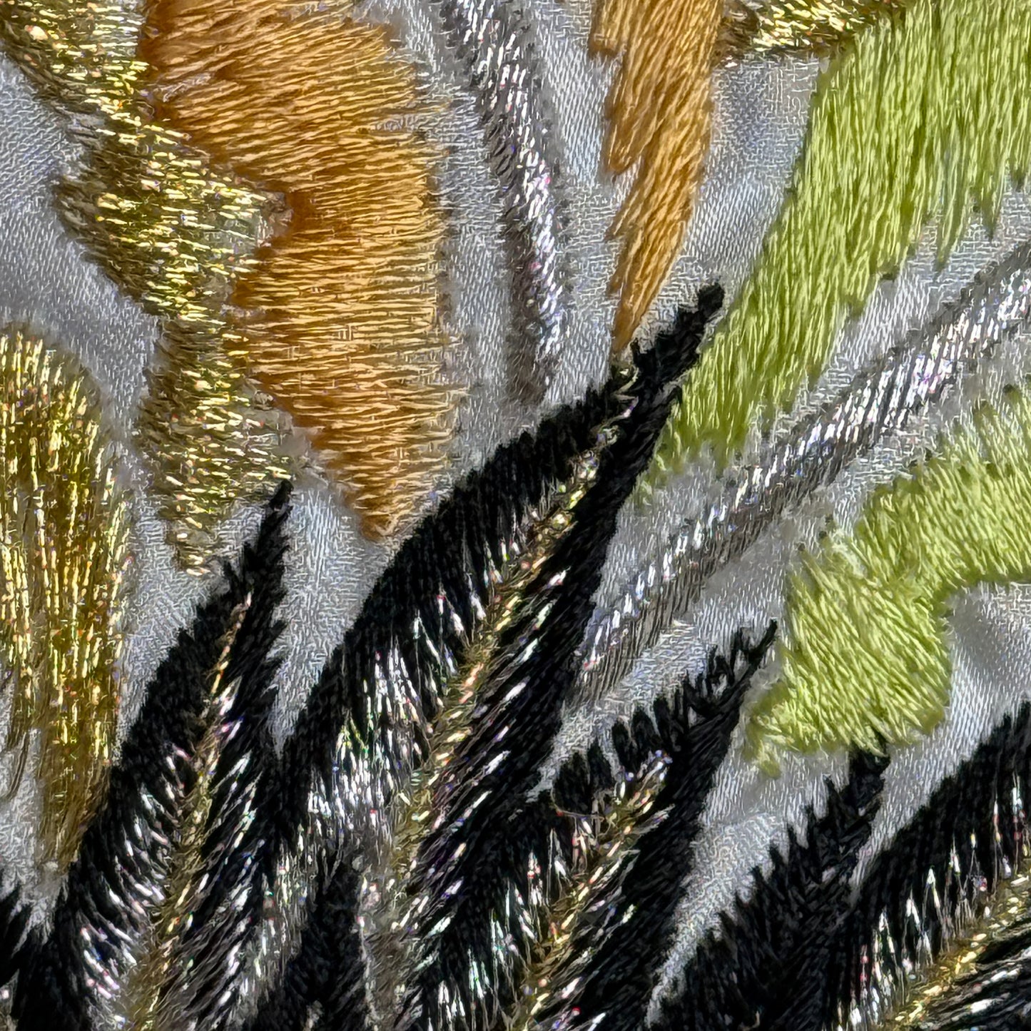 "Phoenix Paradise" Formal Kimono Fabric