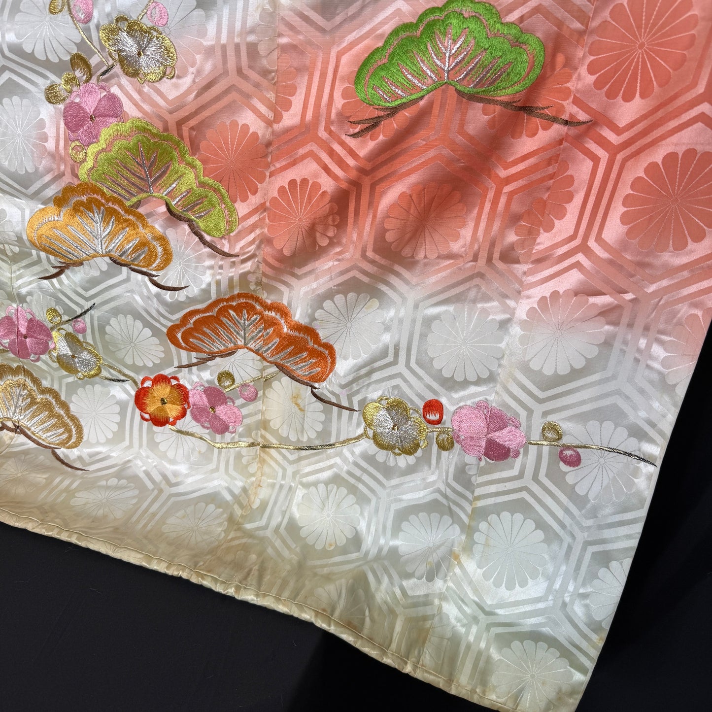 "Phoenix Paradise" Formal Kimono Fabric