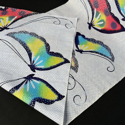 "Butterfly Beat" Vintage Kimono Yardage