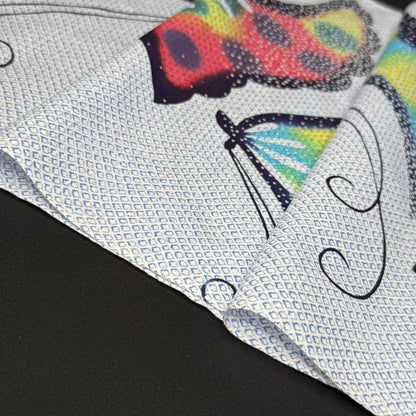 "Butterfly Beat" Vintage Kimono Yardage