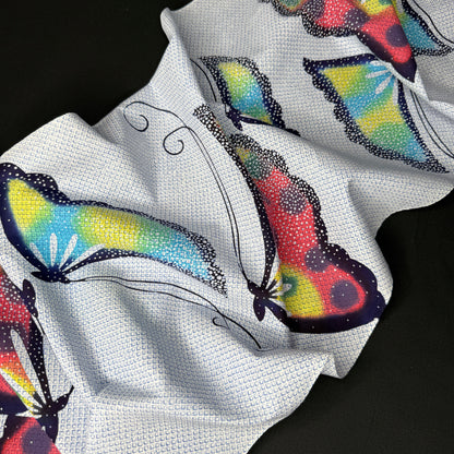 "Butterfly Beat" Vintage Kimono Yardage