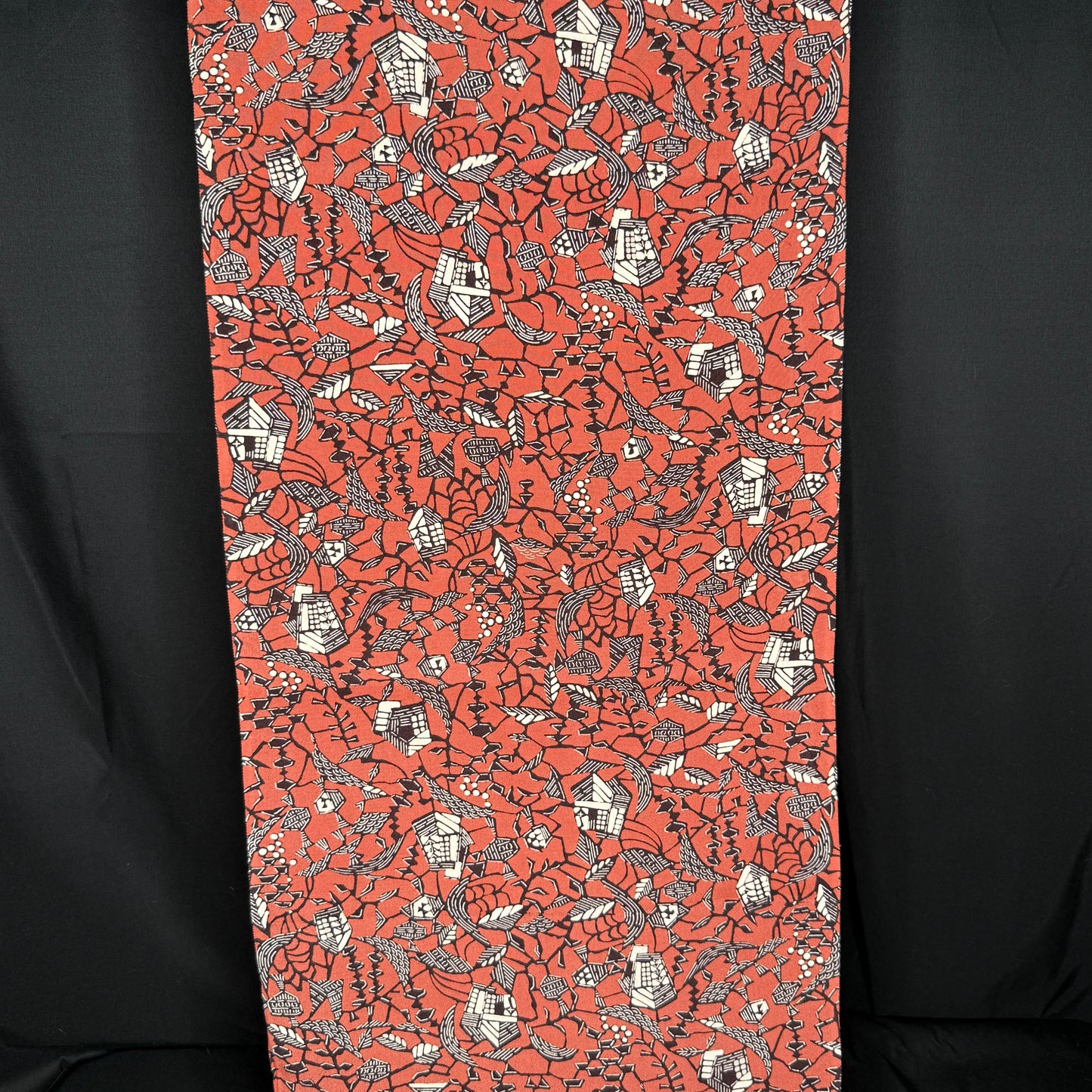 "Hidden Village" Vintage Kimono Yardage