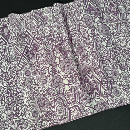 "Garden Tiles" Vintage Kimono Yardage