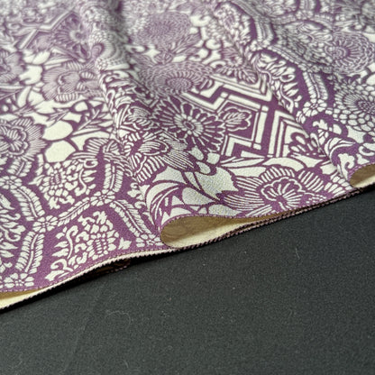 "Garden Tiles" Vintage Kimono Yardage