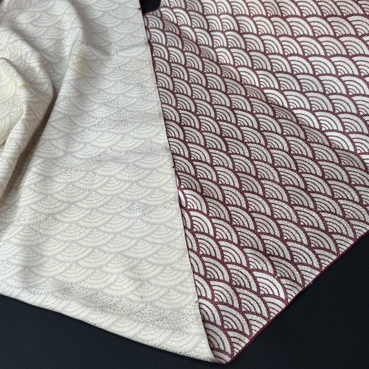 "Seigaiha Waves" Vintage Kimono BOLT