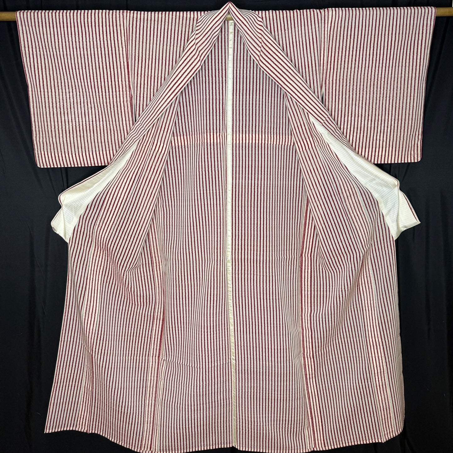 "Peppermint Lane" Vintage Casual Kimono