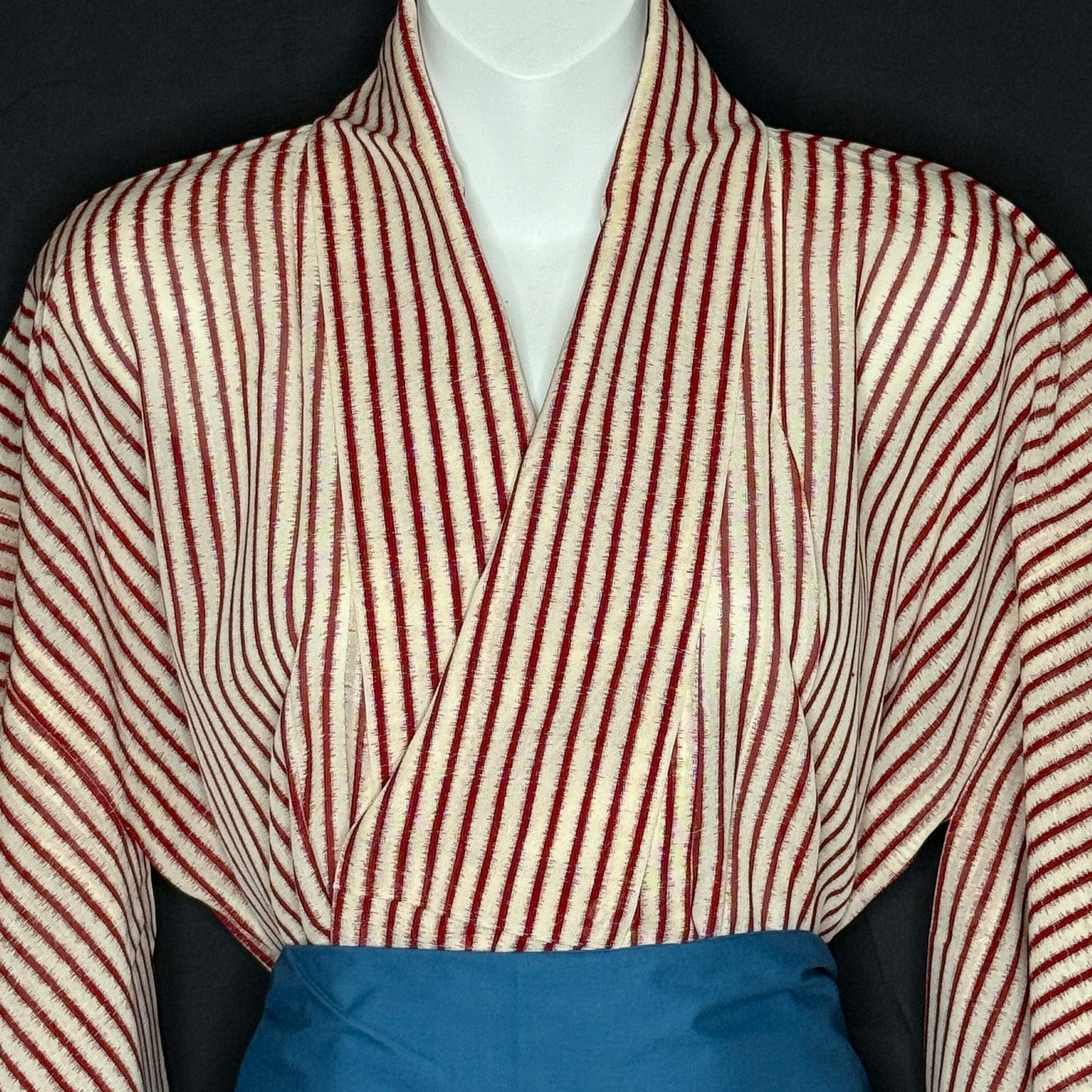 "Peppermint Lane" Vintage Casual Kimono