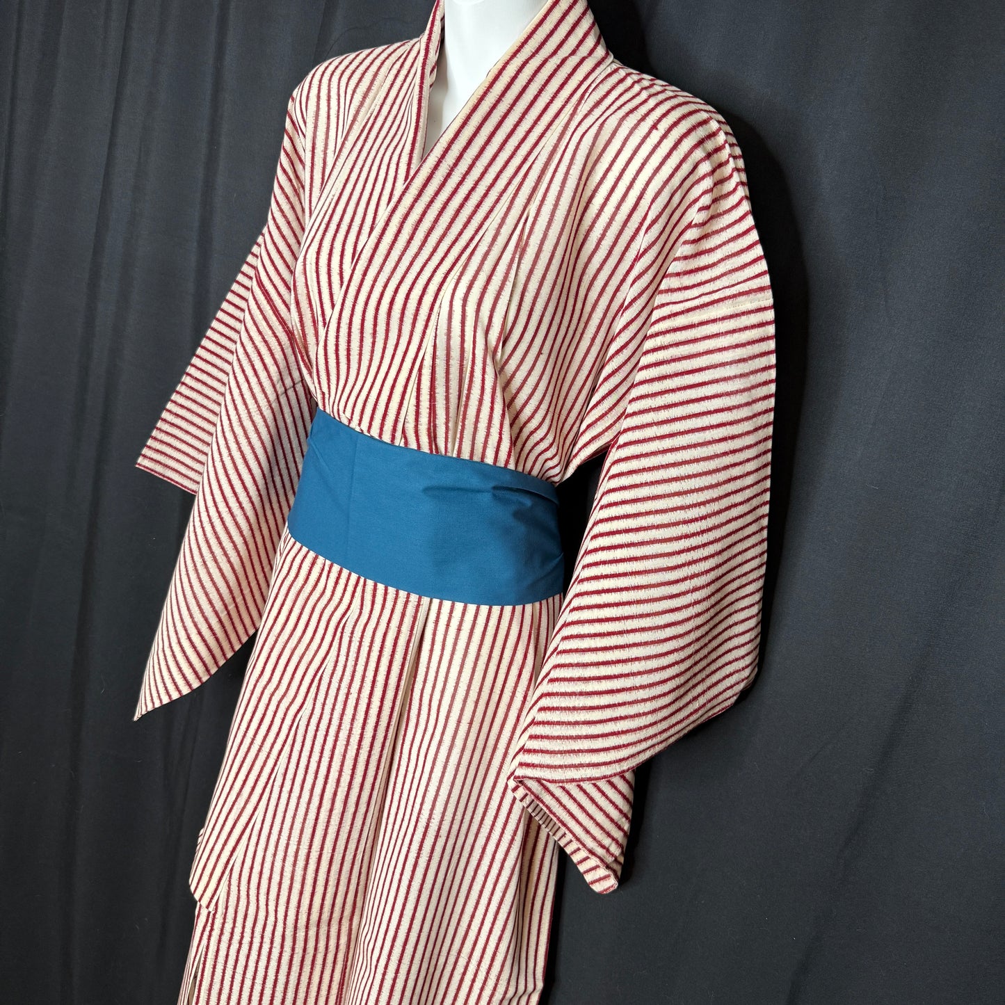 "Peppermint Lane" Vintage Casual Kimono