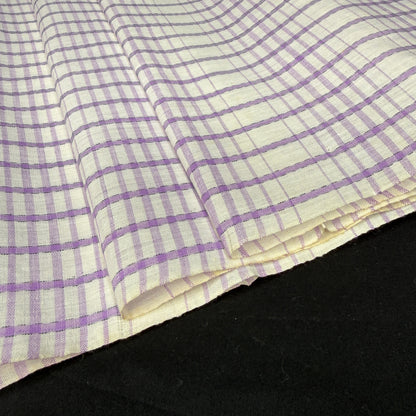 "Lilac Grid" Vintage Kimono BOLT