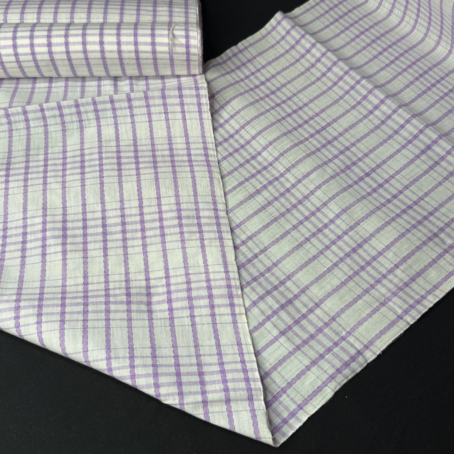 "Lilac Grid" Vintage Kimono BOLT