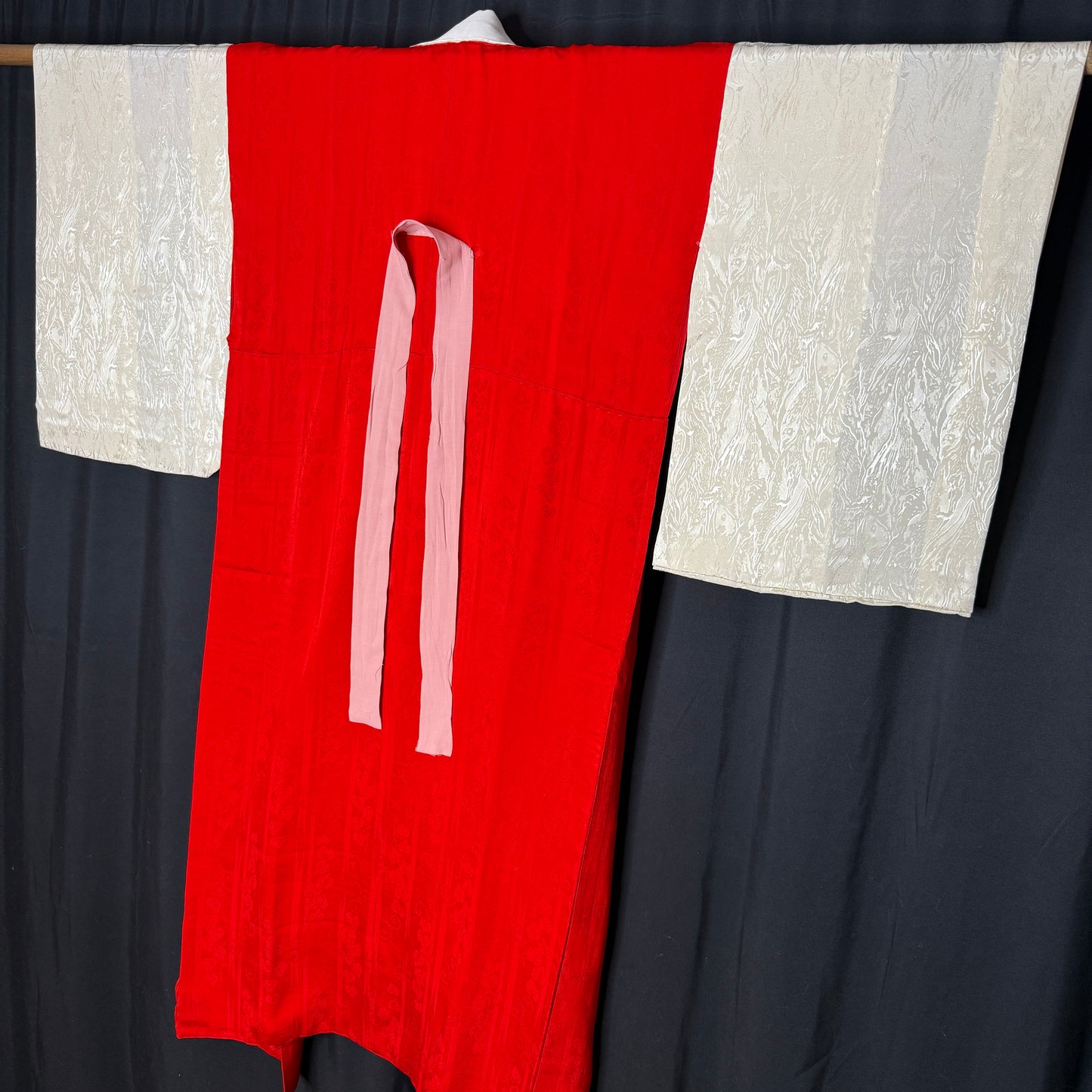 "Candy Cane" Vintage Juban Underkimono