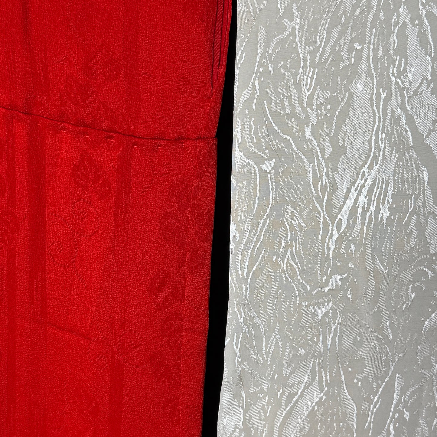 "Candy Cane" Vintage Juban Underkimono