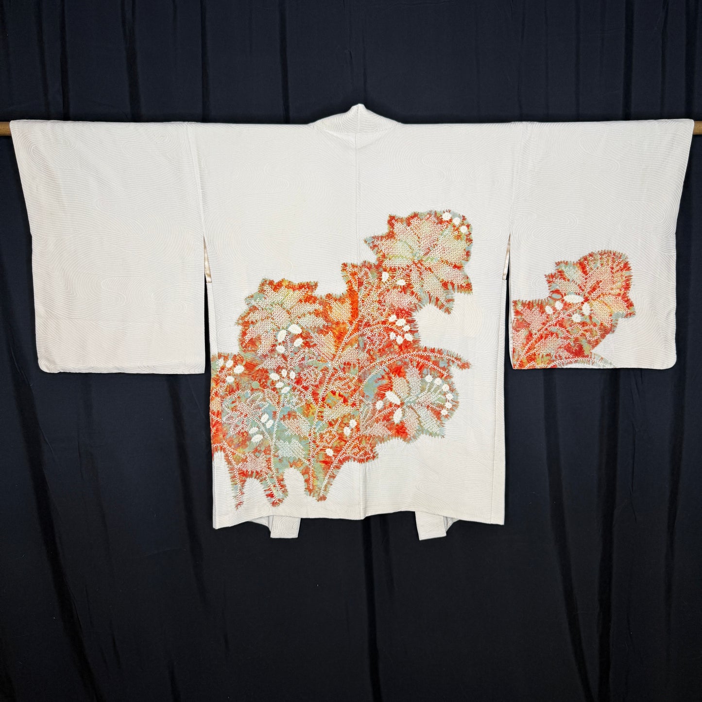 "Winter Bloom" Vintage Haori Jacket