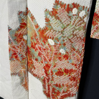 "Winter Bloom" Vintage Haori Jacket