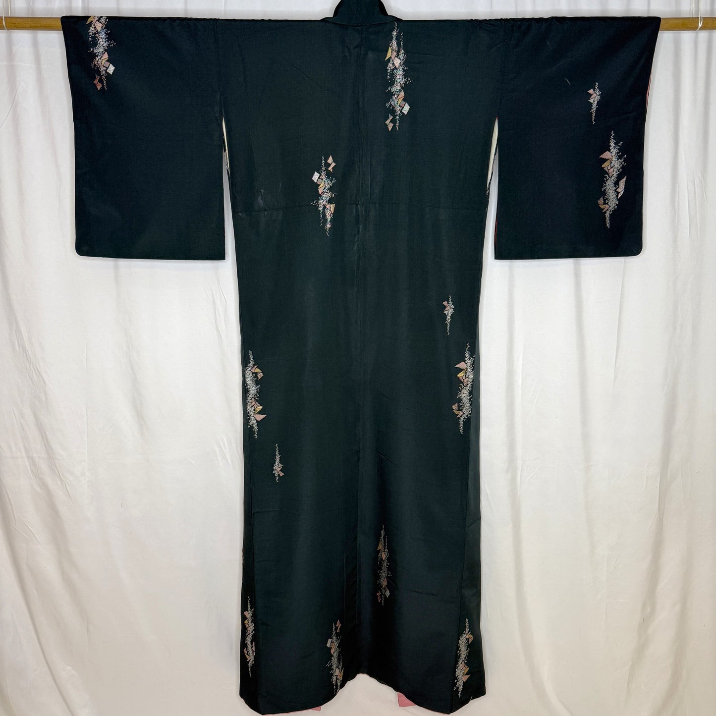 "Evergreen Drifts" Vintage Casual Kimono