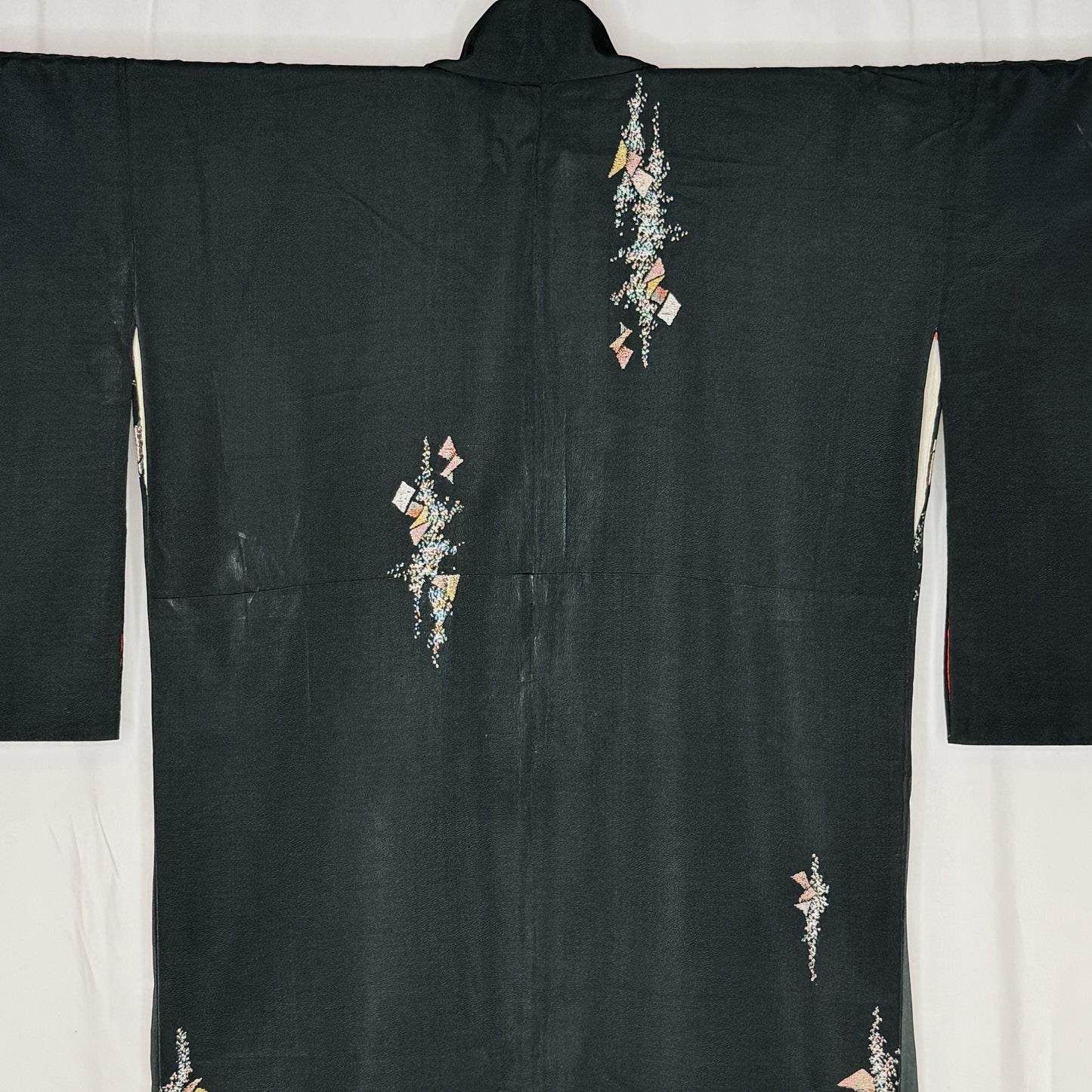 "Evergreen Drifts" Vintage Casual Kimono