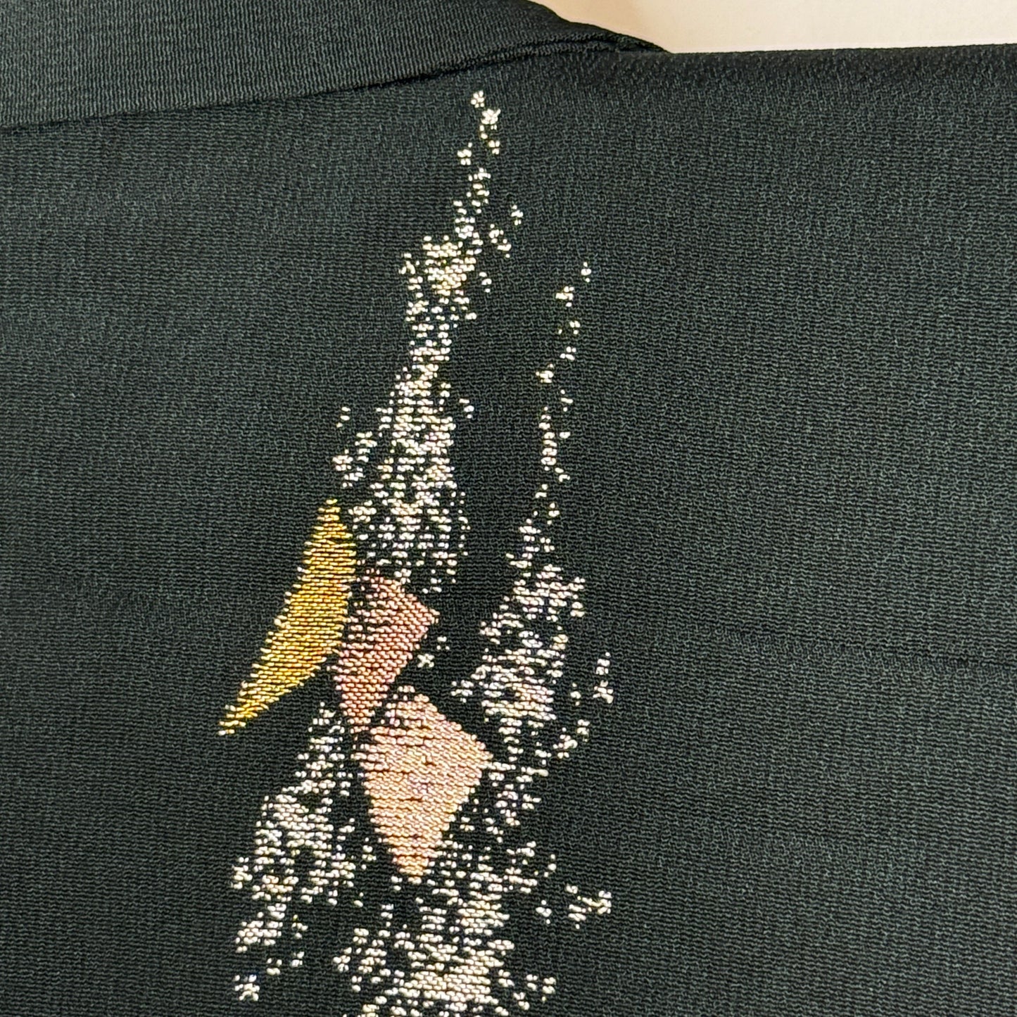 "Evergreen Drifts" Vintage Casual Kimono