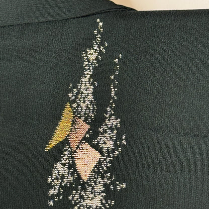 "Evergreen Drifts" Vintage Casual Kimono