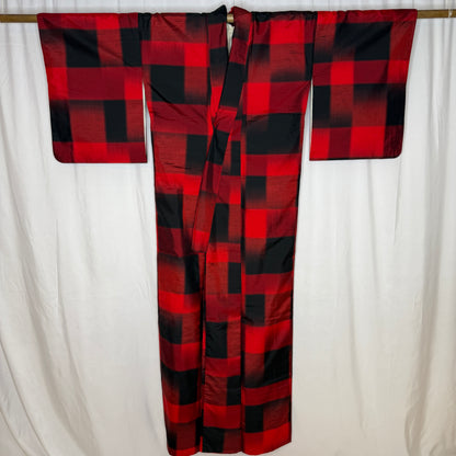 "Cabin Christmas" Vintage Casual Kimono