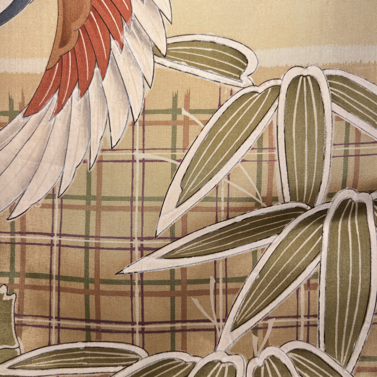 "Crane Medallions" Miyamairi Kimono