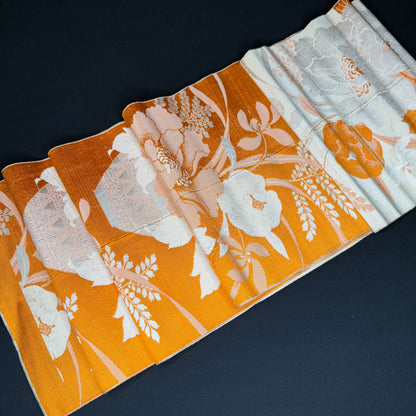 "Peony Ikebana" Vintage Obi BOLT