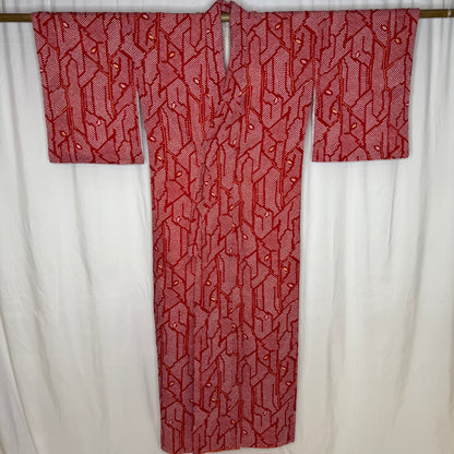 "Festive Energy" Vintage Casual Kimono