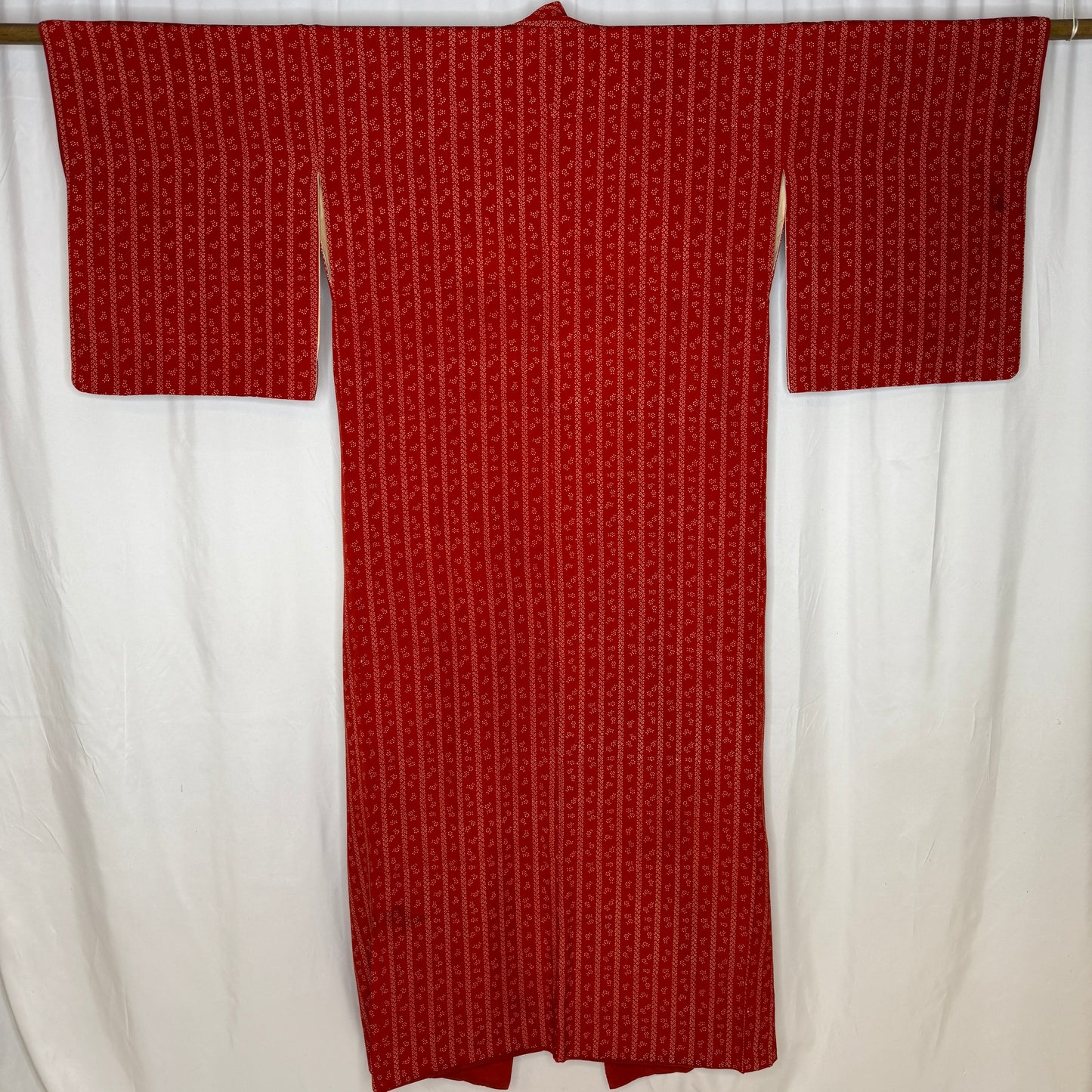 "Holiday Ribbon" Vintage Casual Kimono