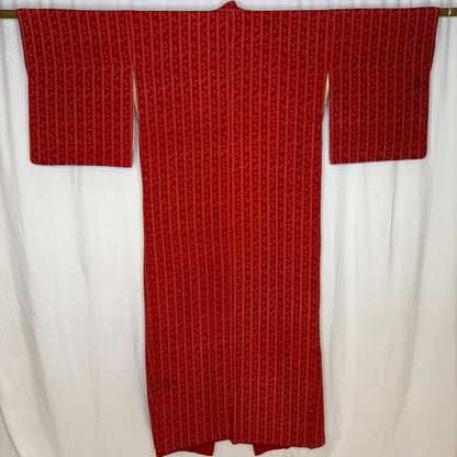 "Holiday Ribbon" Vintage Casual Kimono