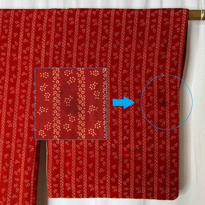 "Holiday Ribbon" Vintage Casual Kimono