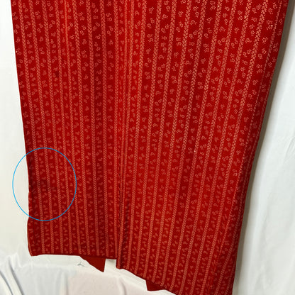 "Holiday Ribbon" Vintage Casual Kimono