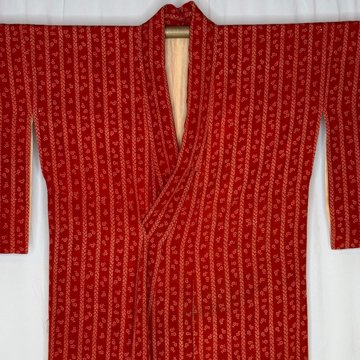 "Holiday Ribbon" Vintage Casual Kimono
