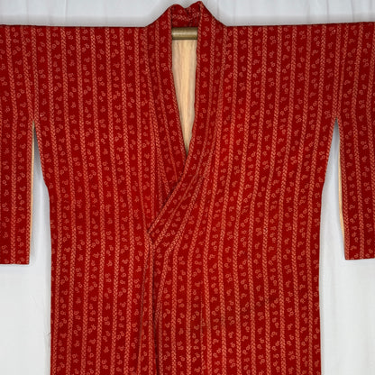 "Holiday Ribbon" Vintage Casual Kimono