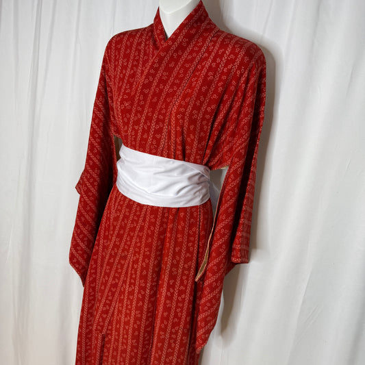 "Holiday Ribbon" Vintage Casual Kimono