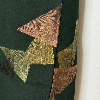 "Christmas Pine" Vintage Casual Kimono