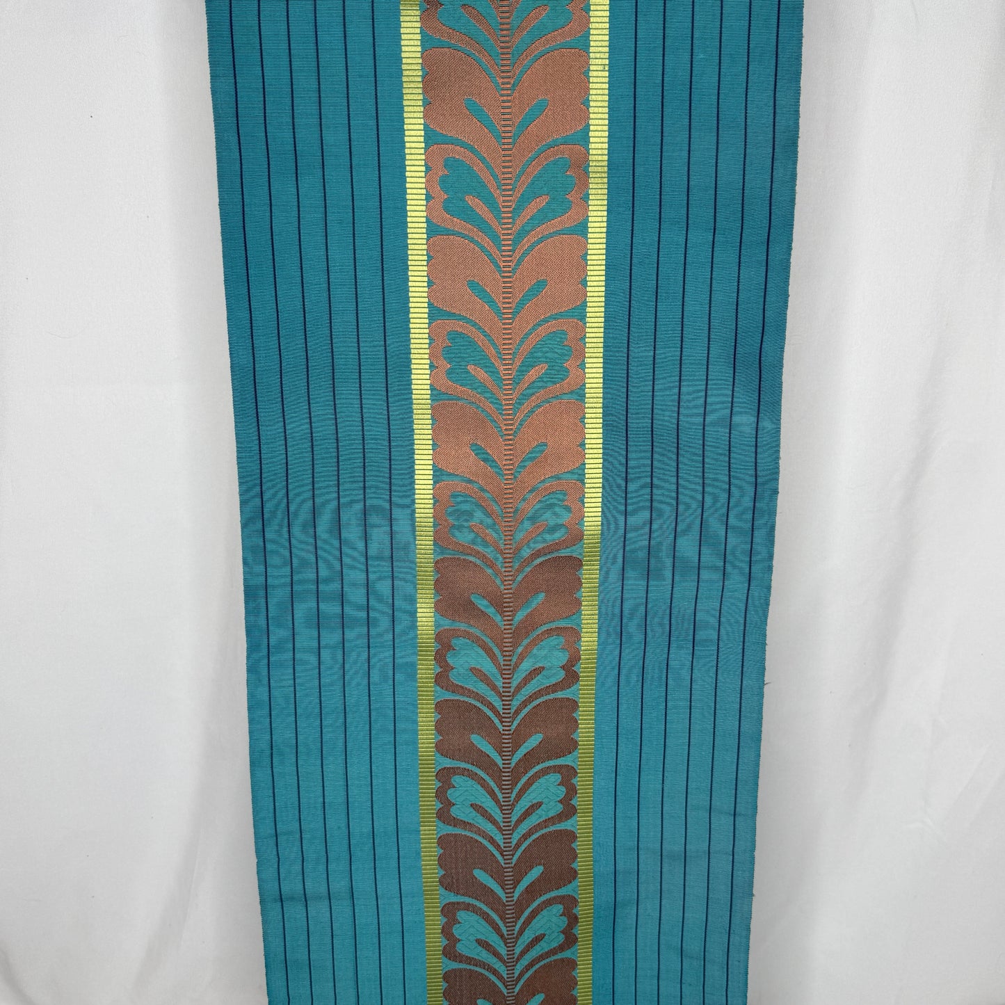 "Teal Trellis" Vintage Obi BOLT