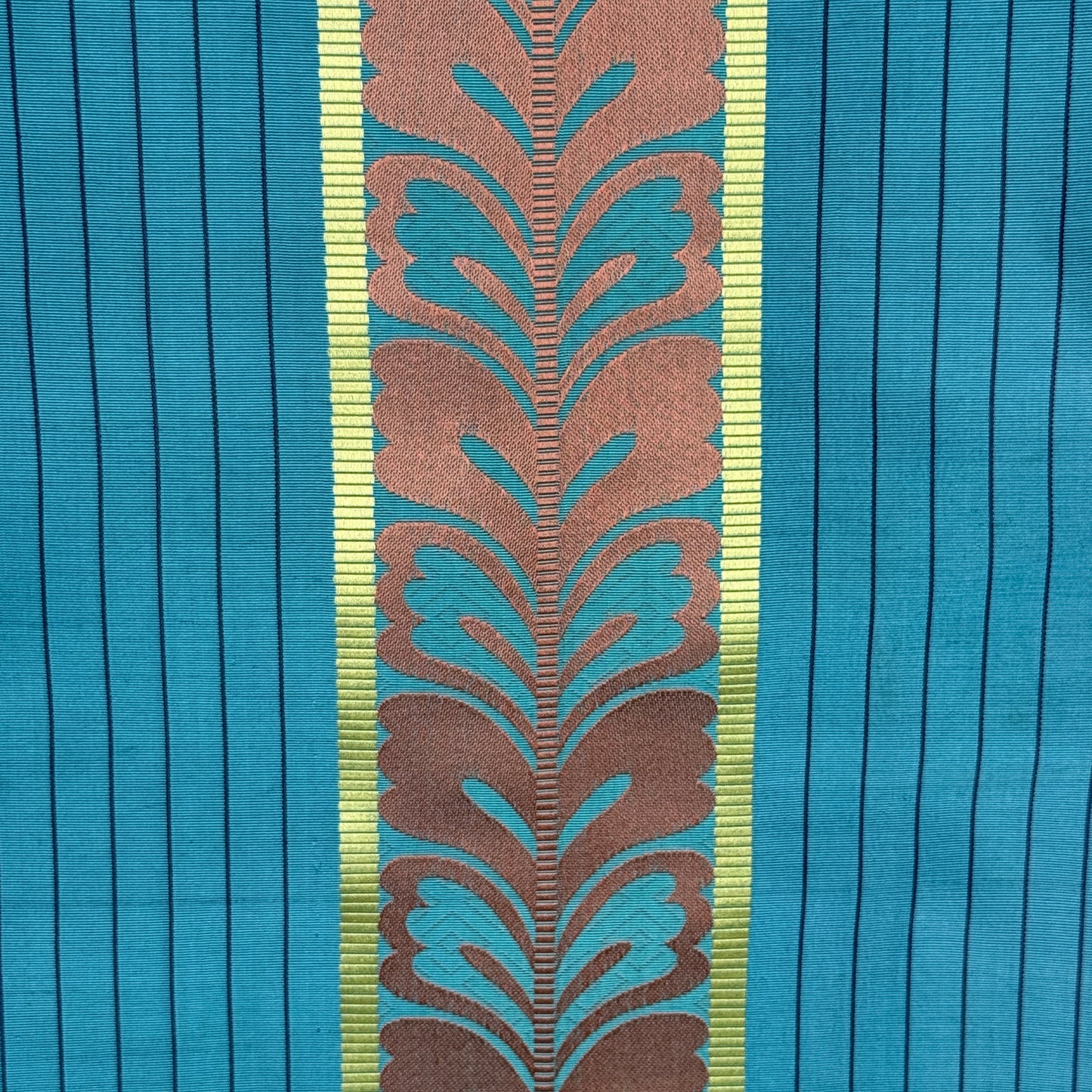 "Teal Trellis" Vintage Obi BOLT