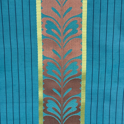 "Teal Trellis" Vintage Obi BOLT