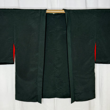 "Pine and Crimson" Vintage Haori Jacket