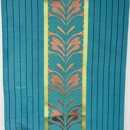 "Teal Trellis" Vintage Obi BOLT