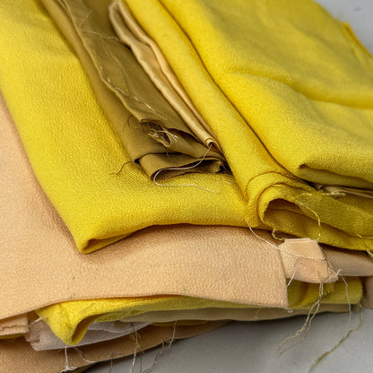 "Yellows and Browns" Silk Lining Bundle