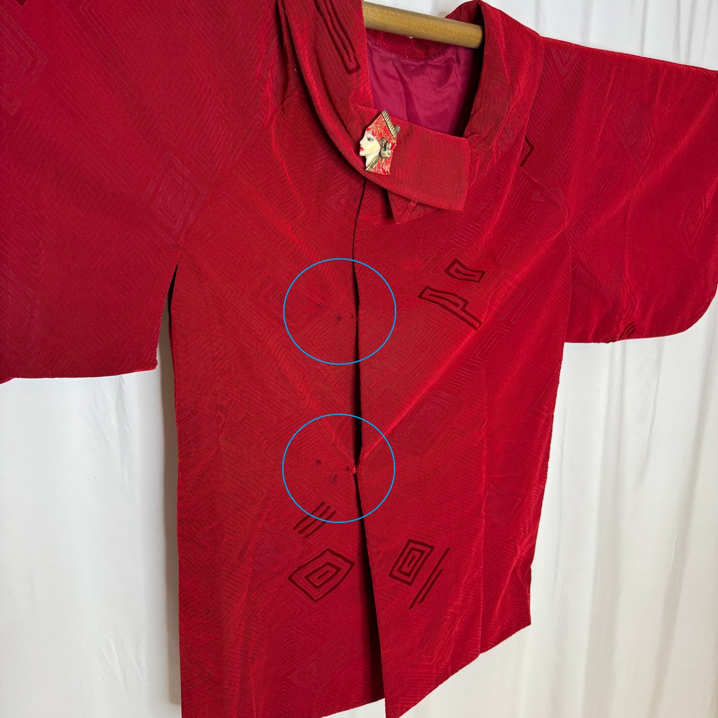 "Winter Berry" Vintage Michiyuki Jacket