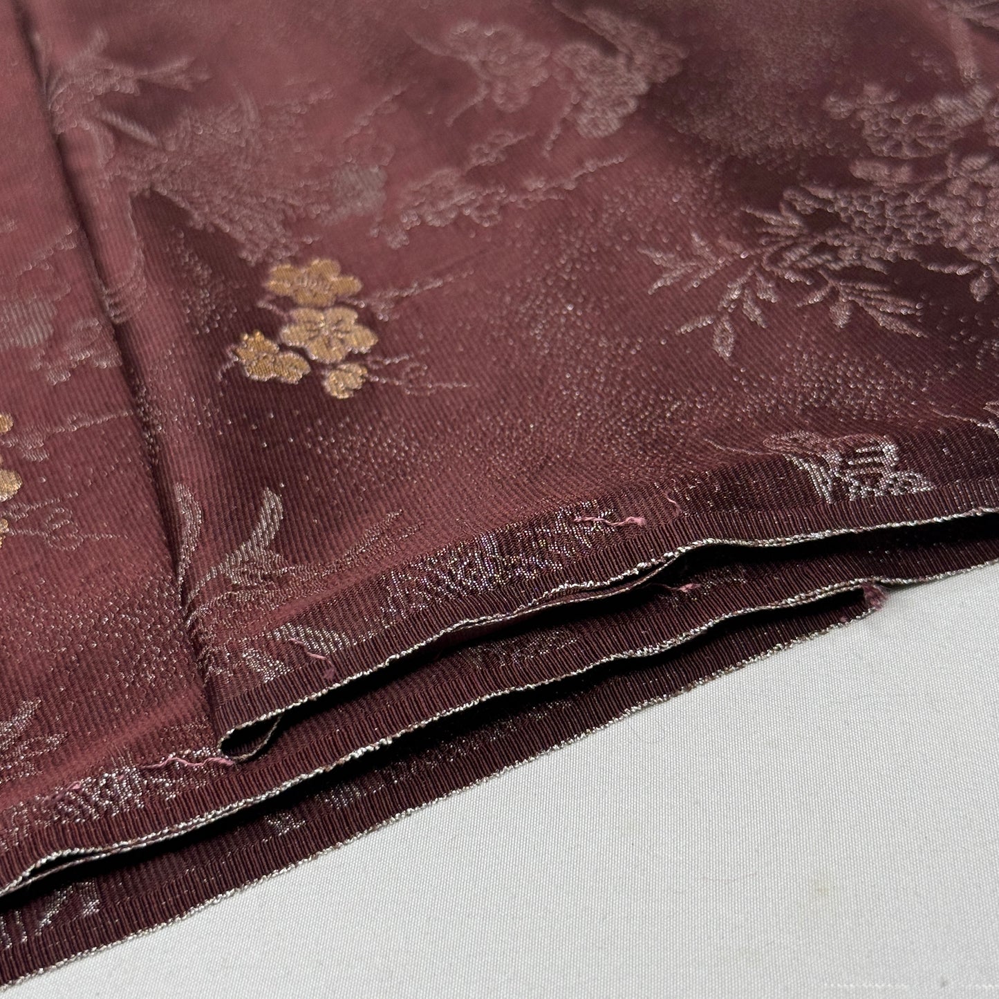 "Mocha Moon" Vintage Kimono Yardage