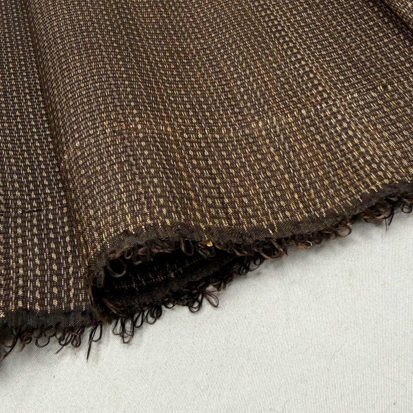 "Coffee Dash" Vintage Kimono Yardage